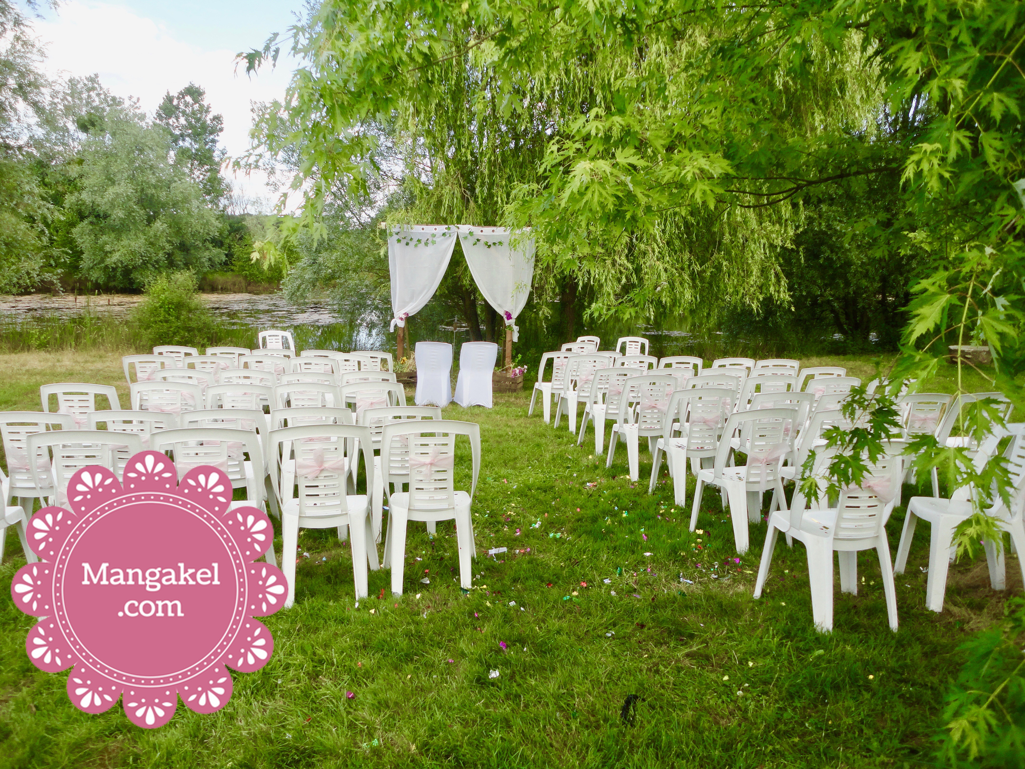 cérémonie de mariage en extérieur, mariage champêtre, mariage hippie chic