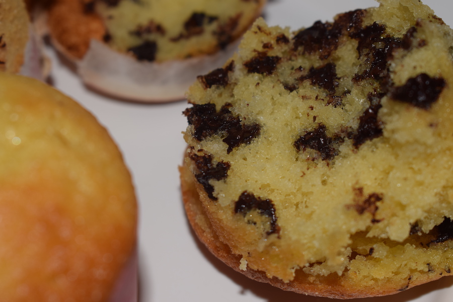 Muffins au yaourt aux parfums du Maroc et aux pépites de&nbsp;chocolat