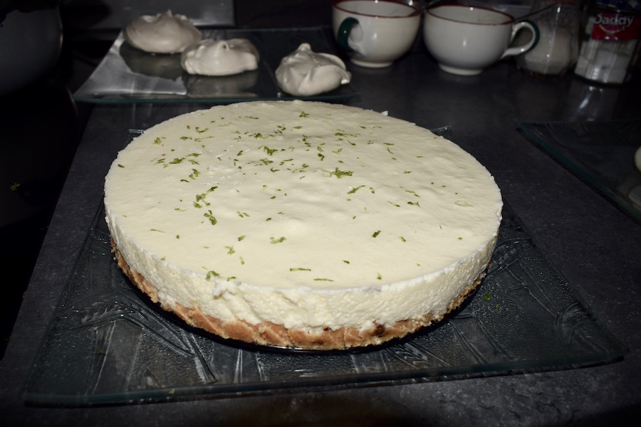 Cheesecake au citron vert sans&nbsp;cuisson