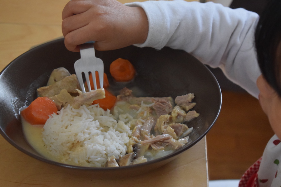 blanquette de veau à l'ancienne, cap cuisine en candidat libre