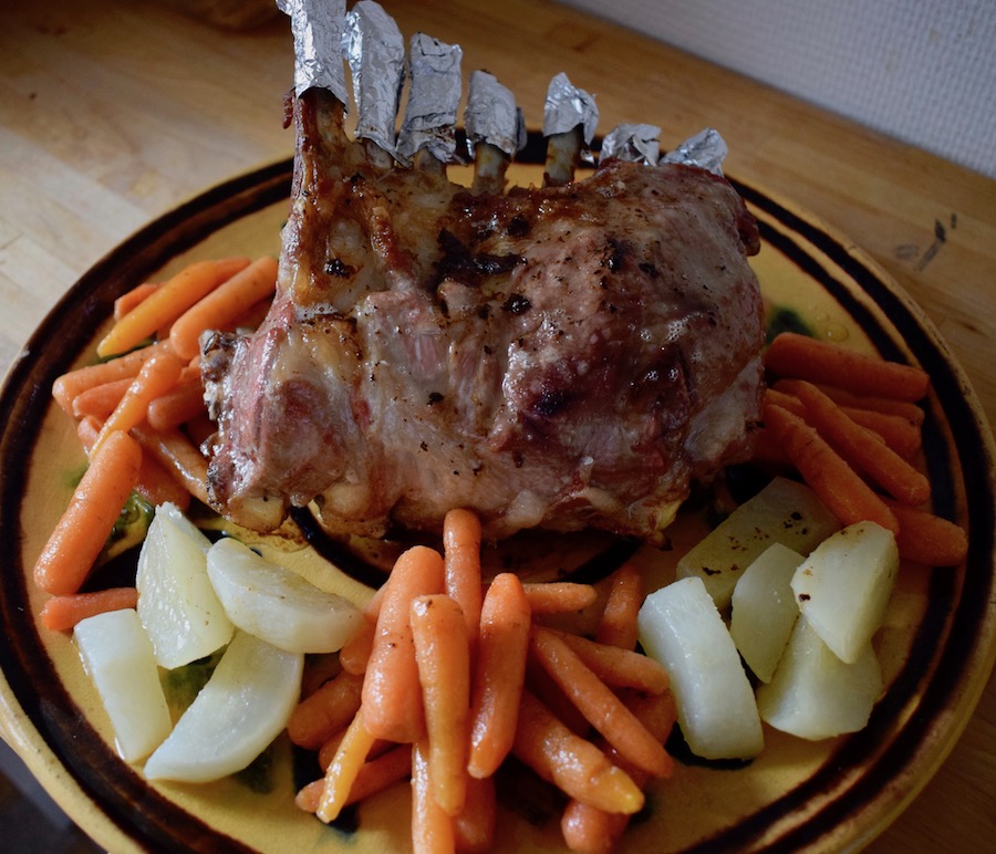 carré d'agneau aux primeurs fiche 81 cuisine de référence