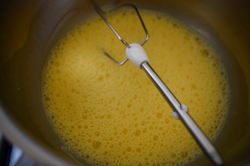 sabayon pour la sauce hollandaise (fiche CAP cuisine n° 23)