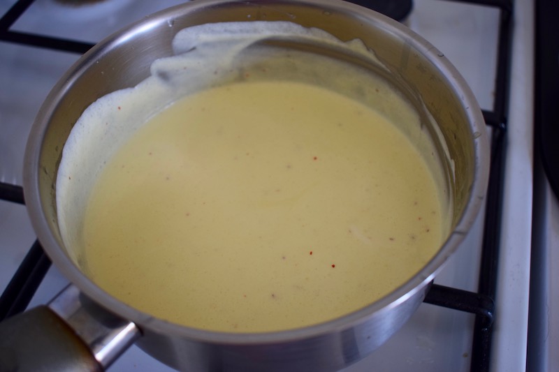 sauce mousseline (fiche cAP cuisine n° 23)