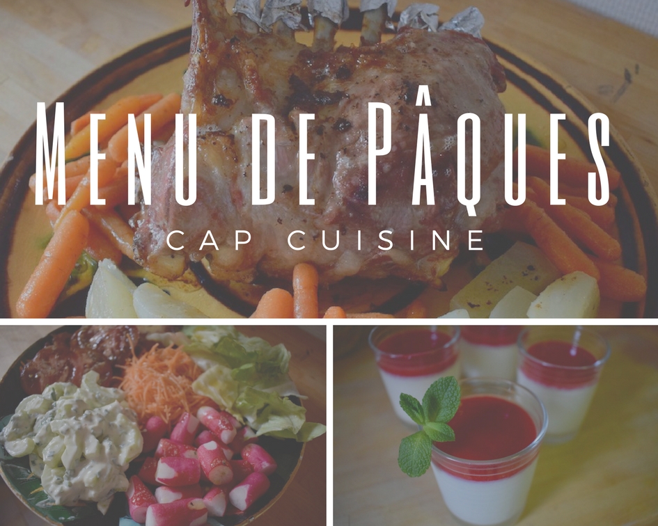 Menu de Pâques (fiches techniques n°18,&nbsp;81,156)