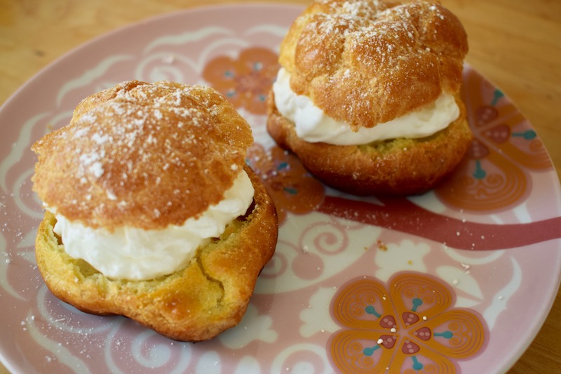 chou chantilly (fiche CAP cuisine 165)