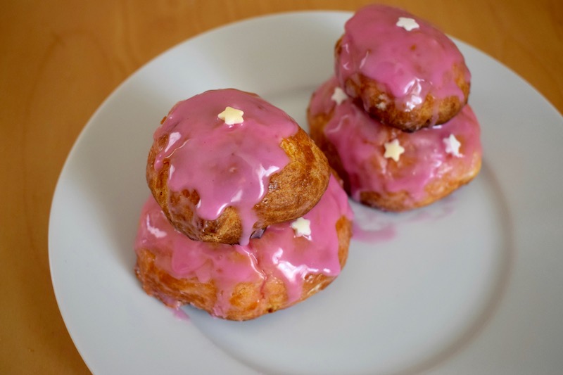 religieuses à la framboise