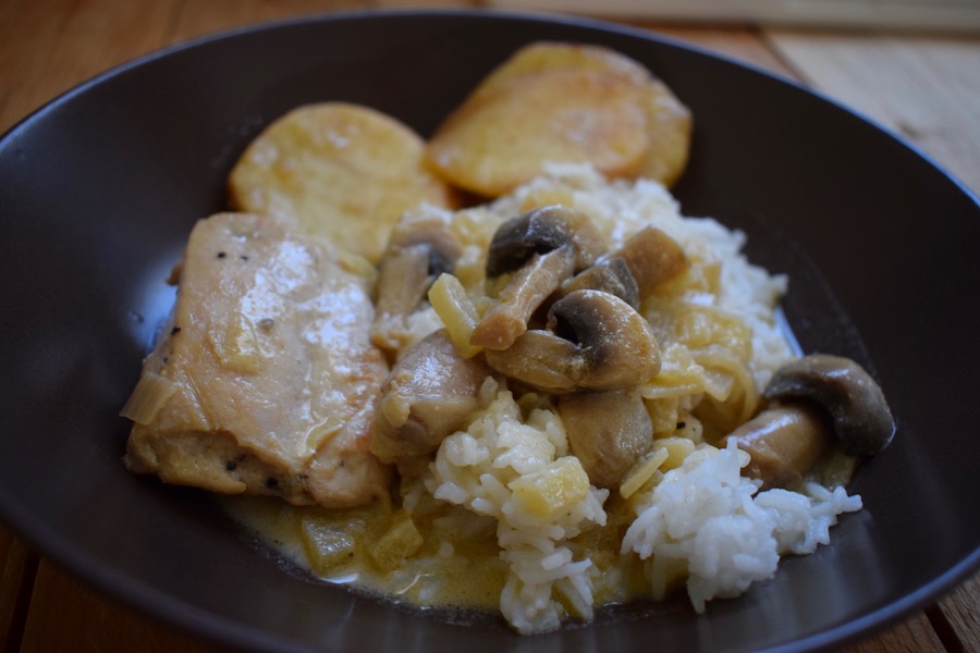 Poulets sautés façon Vallée d’Auge (fiche technique n° 112)