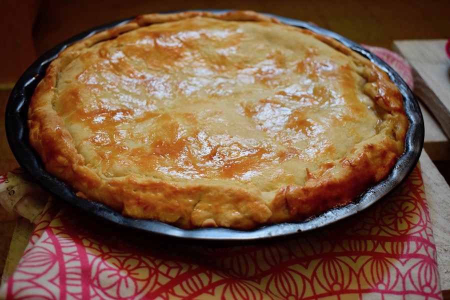 tourte aux poires (façon Piquenchagne et tourte berrichonne