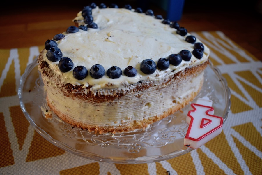 Chiffon cake au citron, façon Victoria&nbsp;cake