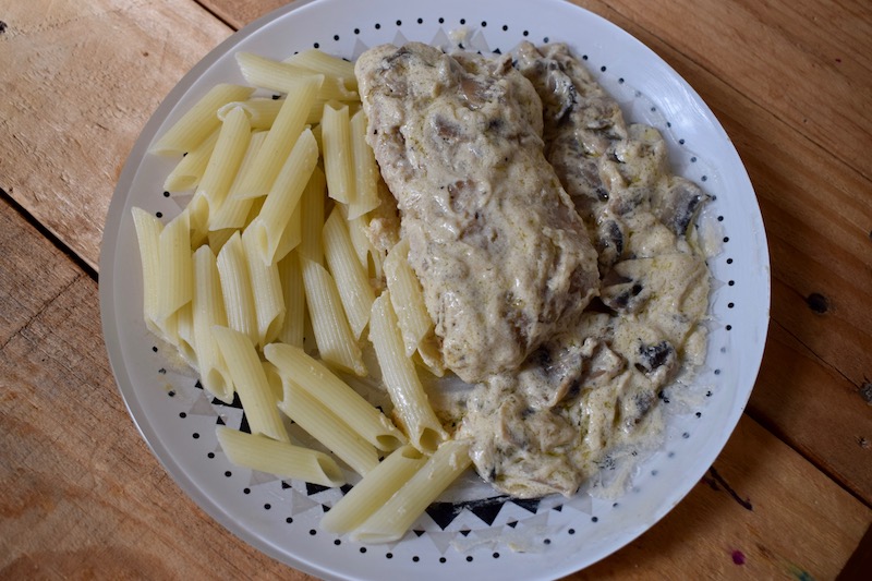 escalope de veau à la crème