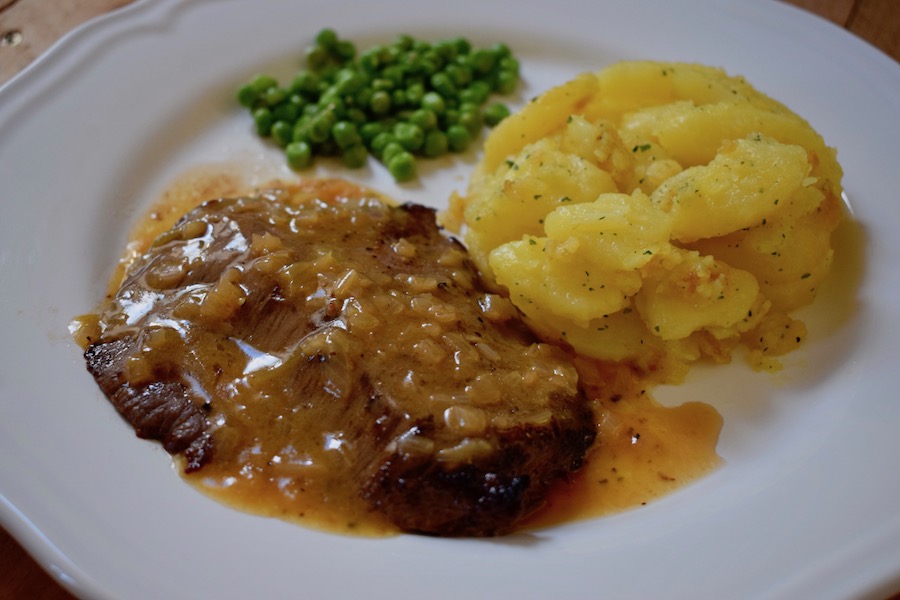 Steaks sautés Bercy & Pommes miettes (FT 85 et&nbsp;143)