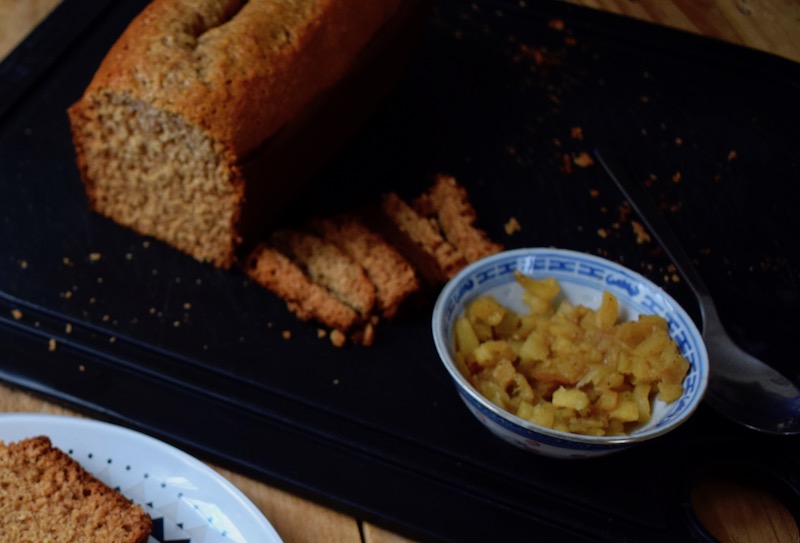 Mini tatins de foie gras aux pommes et pain d&rsquo;épices&nbsp;maison