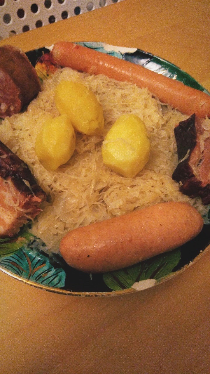 Choucroute garnie [CAP cuisine fiche technique n°&nbsp;128]