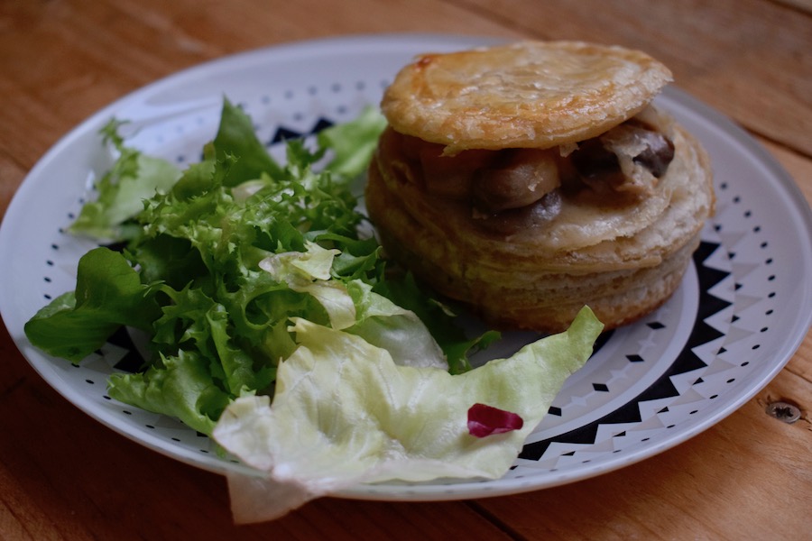 Vols au vent au poulet et aux champignons : Révision de la pâte&nbsp;feuilletée
