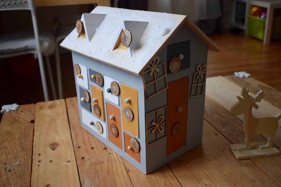 #DIY Ma maison de l&rsquo;Avent&nbsp;réutilisable