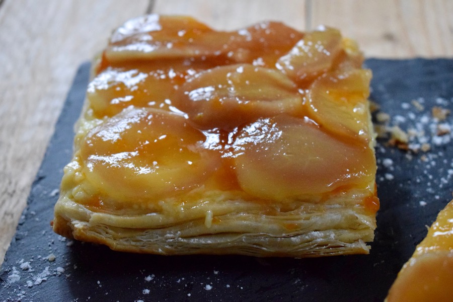 Tarte feuilletée aux poires (FT 169) : Réaliser une pâte feuilletée &laquo;&nbsp;au beurre&nbsp;&raquo;