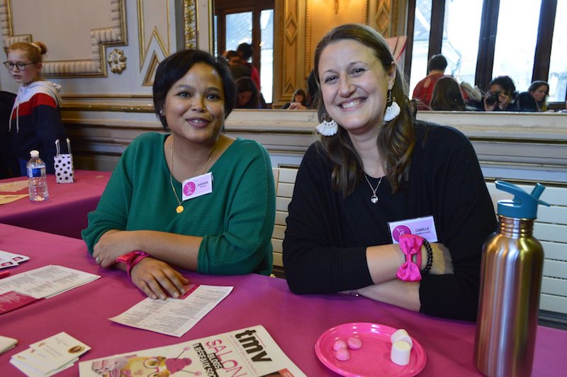 Camille Ratia et Barbara du blog Mangakel