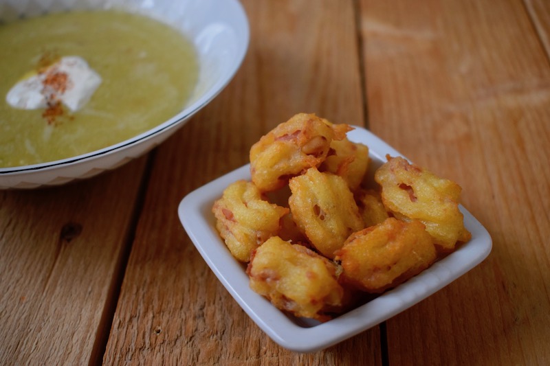 Sujet d&rsquo;examen : Potage de pois cassés, beignets pignatelli et crème fouettée au piment d&rsquo;espelette.