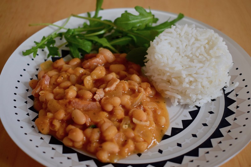 haricots à la corse