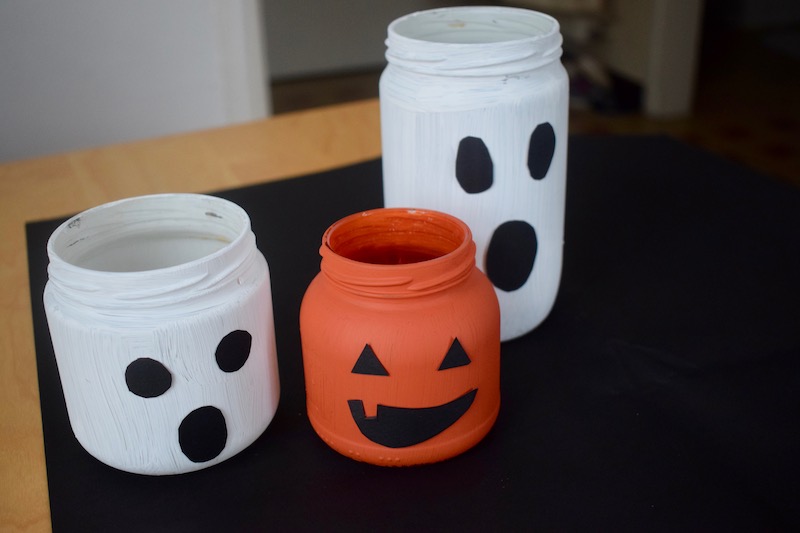 Lanternes fantômes et citrouilles