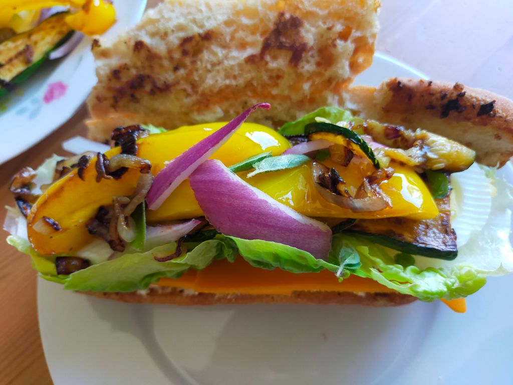 Sandwich aux légumes&nbsp;d&rsquo;été